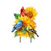 Briarwood Lane Summer Metal Art 16x18 Birds in the Garden For Summer Metal Art - 3 of 3