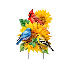 Briarwood Lane Summer Metal Art 16x18 Birds in the Garden For Summer Metal Art - 1 of 3
