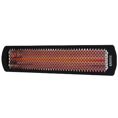 Bromic Tungsten Smart-Heat Patio Heater - Electric Infrared - Mounted - Commercial - 2000W - 240V - Black BH0420030