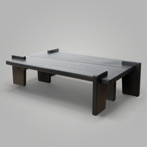 Art Leon Solid Ash Wood Combination Coffee Table - 1 of 4