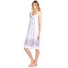 Casual Nights Women's Fancy Lace Floral/Embroidered Sleeveless Nightgown - 3 of 4