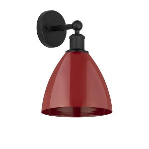 Plymouth Dome - 1 Light Wall Sconce In Industrial Style-10.75 Inches Tall and 7.5 Inches Wide - 1 of 1