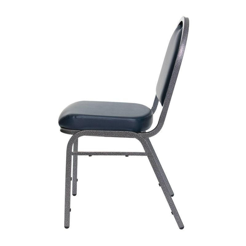 2pk Premium Vinyl Upholstered Stack Chair - Hampden Furnishings, 4 of 9