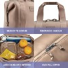 Fit & Fresh Neoprene Like Lunch Bag For Women, Insulated Womens Lunch Bag For Work, Tear & Stain Resistant Large Lunch Box - 3 of 4