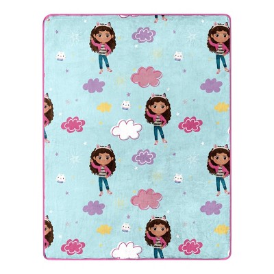 40&#34;x50&#34; Universal Gabby&#39;s Dollhouse Silk Touch Kids&#39; Throw Blanket and HD Hugger_2