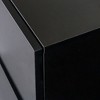 Karl Home 8-Drawer Black Particle Board 55.12in. W Chest of Drawer - 4 of 4