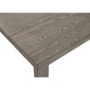 NicBex Dining Table 54" Counter Height Expandable 18" Leaf Gray Finish Dining Table for Kitchen - 3 of 4