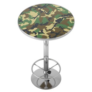 Hunt Bar Table with Footrest by Trademark Gameroom - 1 of 4