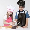 WhizMax 11 Pcs Kids Cooking and Baking Set with Apron for Girls, Chef Hat, Oven Mitt, and Other Cooking Utensils for Toddler Chef Career Role Play - 4 of 4