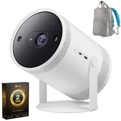Samsung The Freestyle Projector 2nd Gen Bundle with 2 YR Warranty & Backpack