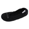 Isotoner Women's Sculpted Microterry Ballerina Slippers - 3 of 3