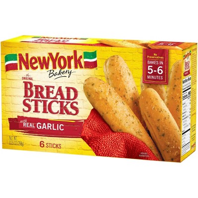 New York Bakery Frozen Breadsticks with Garlic - 10oz