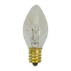 Northlight Set of 4 C7 Incandescent Clear Twinkle Replacement Bulbs - 2" - 3 of 3