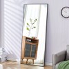 DOMETOUR Solid Wood Frame Full Length Mirror, Wall Mounted Decorative Mirror, Floor Mounted Large Mirror - 2 of 4