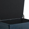 Sapphtopaz Storage Bench Ottoman with Storage, Lift Top Large Coffee Table, Ottoman Bench for Entryway Bedroom - 3 of 4