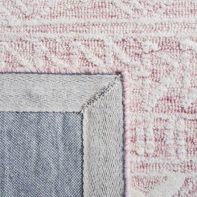 Ivory Elegance 6' Square Hand-Tufted Wool Area Rug