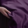 300 Thread Count Rayon From Bamboo Solid 3 Piece Duvet Cover Set by Blue Nile Mills - 3 of 4