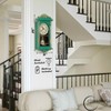 Clockswise Vintage Grandfather Wood-Looking Plastic Pendulum Decorative Battery-Operated Wall Clock - 2 of 4