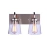 Craftmade Lighting Elsa 2 - Light Vanity in  Brushed Polished Nickel - 3 of 4