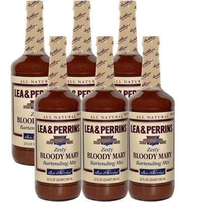 George’s Beverage Company Lea and Perrins Mix - 1L Bottle - Gluten Free, All Natural Mixer