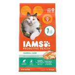 IAMS Proactive Health Hairball Care with Chicken & Salmon Adult Premium Dry Cat Food