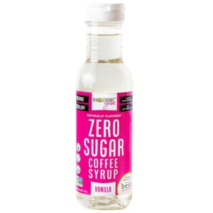 Wholesome Yum Zero Sugar Coffee Syrup (Keto Coffee Syrup) - Sugar Free Vanilla Syrup With Monk Fruit & Allulose (12 fl oz) - 1 of 4