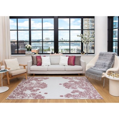 Elizabeth Sutton Vera VE30C Transitional Floral Area Rug