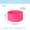 Unique Bargains Silicone Anti-Slip Protective Reusable Water Bottle Boot 2 Pcs - 2 of 4