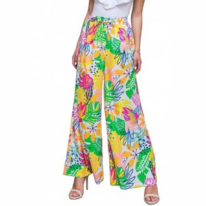 Women's Deco Jungle Drawstring Pant - FLYING TOMATO - 1 of 4
