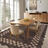Acekool Washable Scalloped Area Rug Non Slip Low Pile Modern Border Carpet for Living Room Bedroom Dining Room Nursery Home Office - 2 of 4