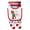 Rudolph the Red-Nosed Reindeer 3 Piece Bib, Spoon and Socks Set - 2 of 2
