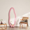 ONWITH 63" x 24" Full Body Mirror For Bedroom,Full Length Mirror With Stand, Floor Large Mirror Wll Mirror,Pink - 3 of 4