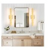 KAISITE 24inches Dimmable LED Bath Bar Black Bathroom Vanity Light - 2 of 4