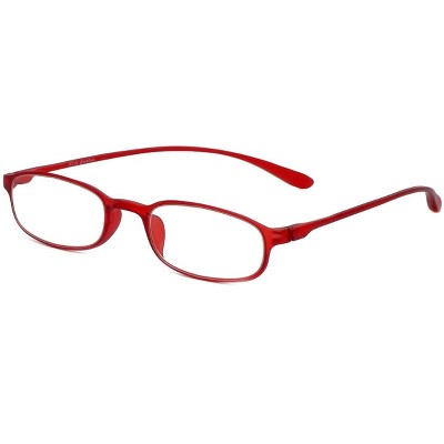Calabria 718 Flexie Reading Glasses | Unisex Readers | Lightweight & Flexible | Patented Design | Ebony Black +1.50