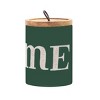 Gallerie II Emerald Christmas Canister Md - 3 of 4