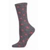 Memoi Women's Intergalactic Stars Cashmere Blend Crew Socks - 4 of 4