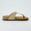 CUSHIONAIRE Women's Leah Cork Footbed Sandal With +Comfort - 4 of 4