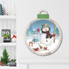 Snowman Family II Hanging Ornament Artboard - 2 of 2