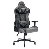 NicBex XL Ergonomics Gaming Chair 360° Swivel Office Chairs with Head&Lumbar Pillow,90°-150° Recliner Chair for Office&Home,350lbs Max,Gray - 2 of 4