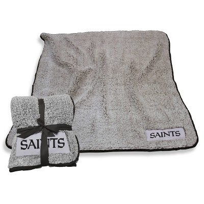 NFL New Orleans Saints Frosty Fleece Throw Blanket