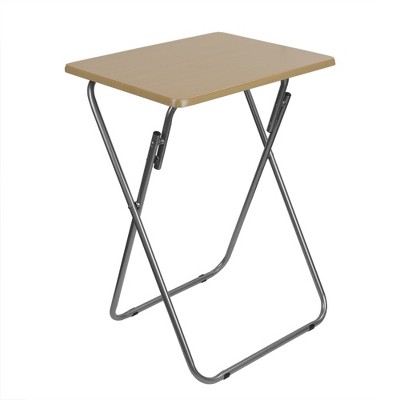 Home Basics Multi-Purpose Foldable Table, Natural