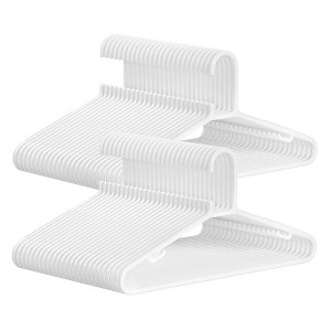SONGMICS Plastic Hangers Space-Saving Clothes Hangers - 1 of 4