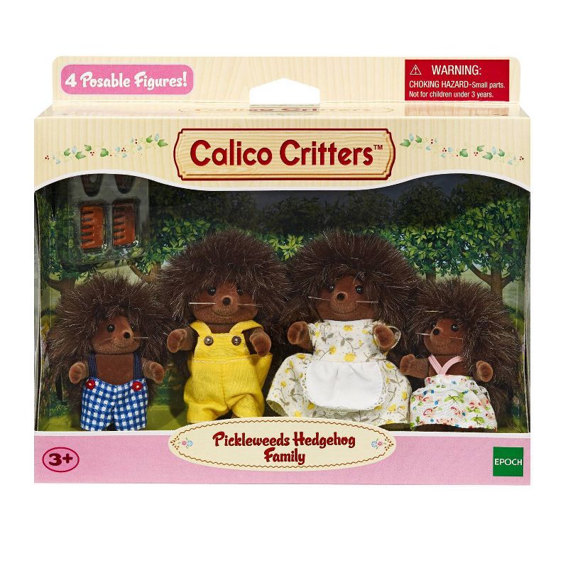 Calico Critters Pickleweeds Hedgehog Family, 3 of 6