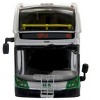 Alexander Dennis Enviro 500 Double Decker Bus "GO Transit" White and Green 1/87 (HO) Diecast Model by Iconic Replicas - 4 of 4