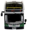 Alexander Dennis Enviro 500 Double Decker Bus "GO Transit" White and Green 1/87 (HO) Diecast Model by Iconic Replicas - image 4 of 4