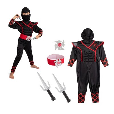 Bintiva Dress Up / Drama Play Ninja Trunk Set