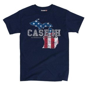 Men's - Case IH - Country Patriotic MI Short Sleeve Graphic T-Shirt - 1 of 4