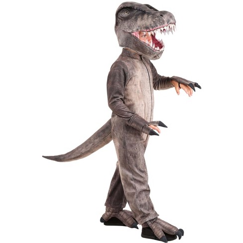 Double-person Triceratops Dinosaur Costume With Red Skin