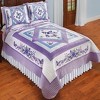 Collections Etc Butterfly Diamond Quilt - 2 of 3