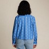 Lands' End Women's Easy Care Shirt with Removable Bow - 2 of 4